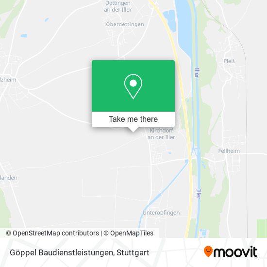 Göppel Baudienstleistungen map