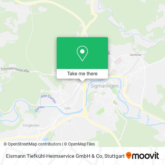 Eismann Tiefkühl-Heimservice GmbH & Co map