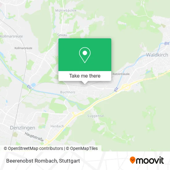 Карта Beerenobst Rombach