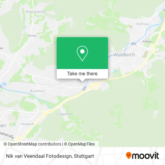 Карта Nik van Veendaal Fotodesign
