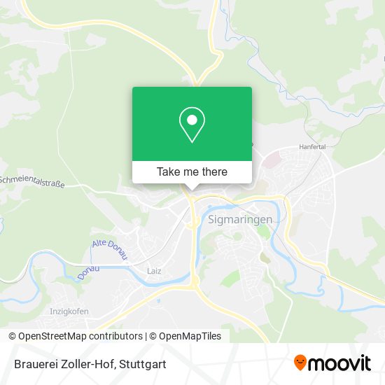 Brauerei Zoller-Hof map