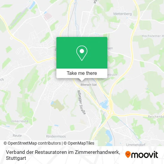 Карта Verband der Restauratoren im Zimmererhandwerk