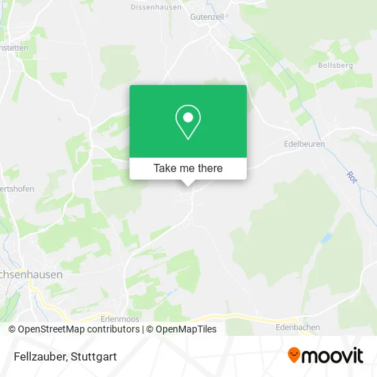 Карта Fellzauber