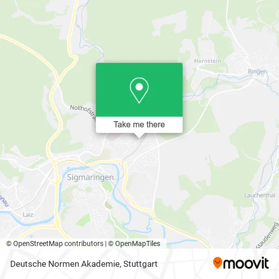 Карта Deutsche Normen Akademie