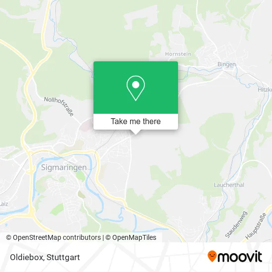 Карта Oldiebox