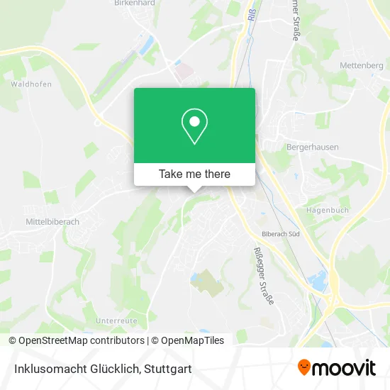 Карта Inklusomacht Glücklich