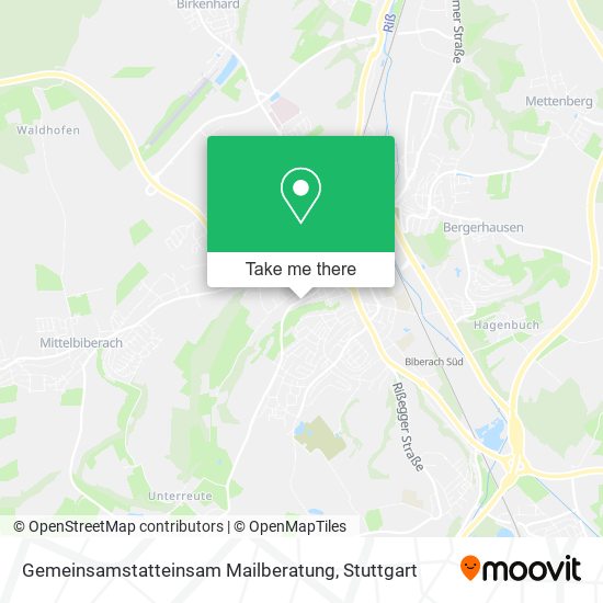 Карта Gemeinsamstatteinsam Mailberatung