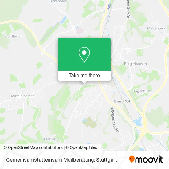 Карта Gemeinsamstatteinsam Mailberatung