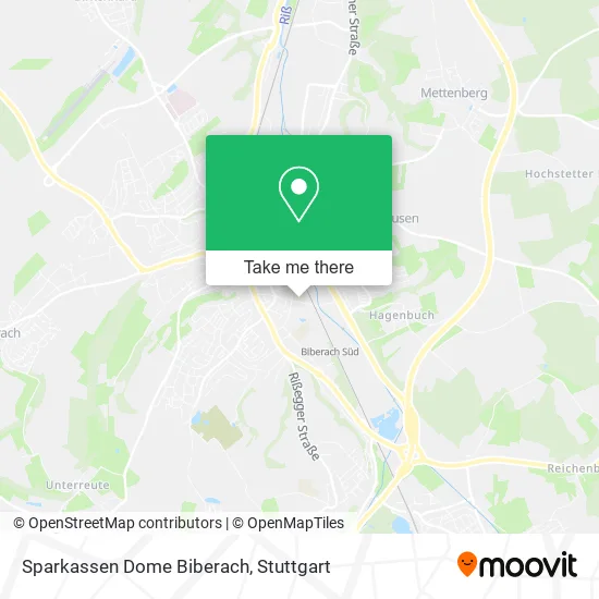 Карта Sparkassen Dome Biberach