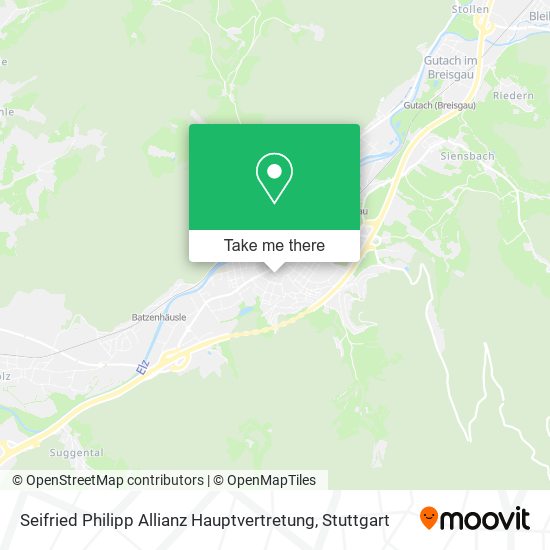 Seifried Philipp Allianz Hauptvertretung map