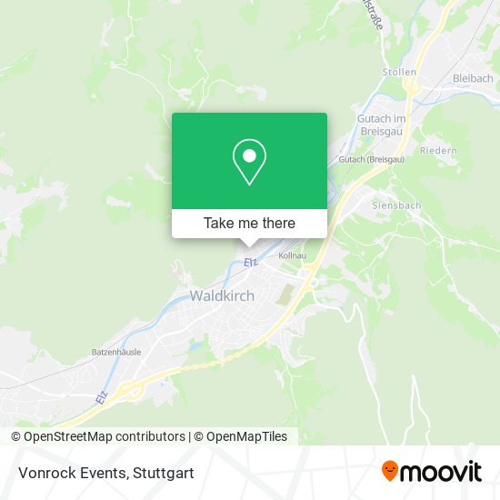 Vonrock Events map