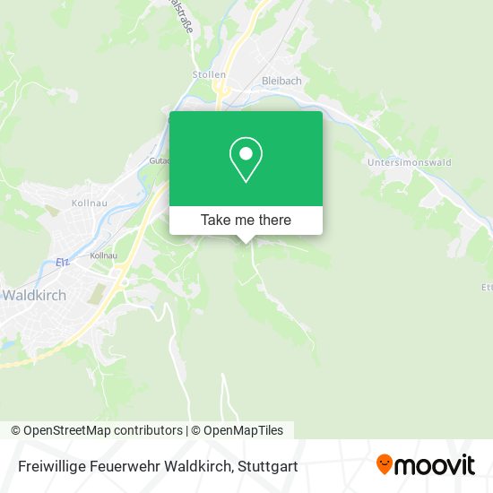 Freiwillige Feuerwehr Waldkirch map