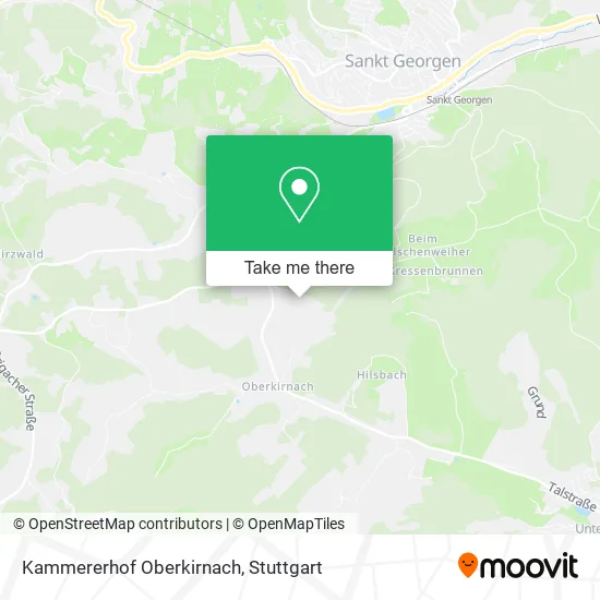 Карта Kammererhof Oberkirnach
