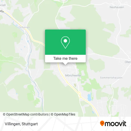 Карта Villingen