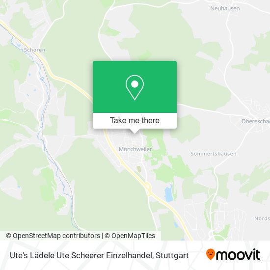 Карта Ute's Lädele Ute Scheerer Einzelhandel