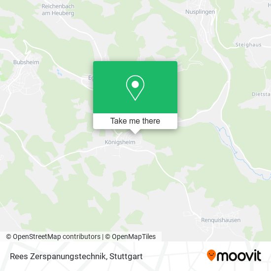 Rees Zerspanungstechnik map