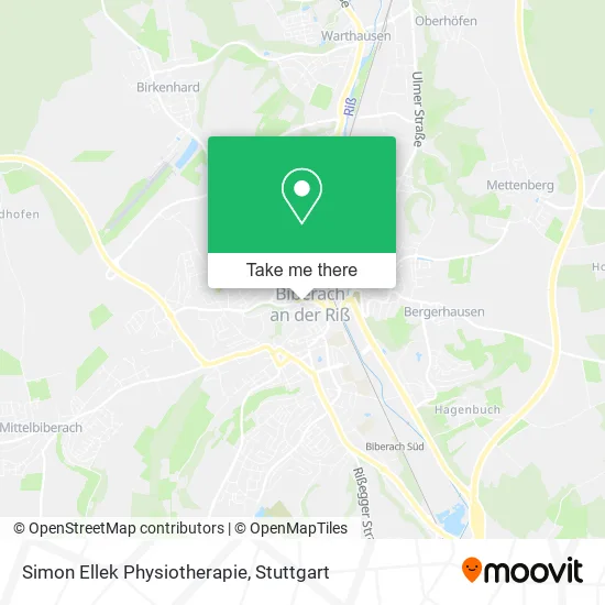 Карта Simon Ellek Physiotherapie