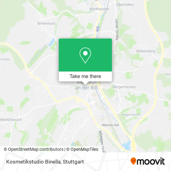 Карта Kosmetikstudio Binella