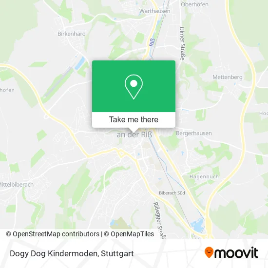 Карта Dogy Dog Kindermoden