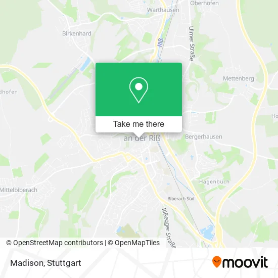 Карта Madison