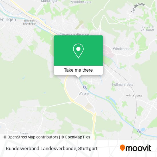 Bundesverband Landesverbände map