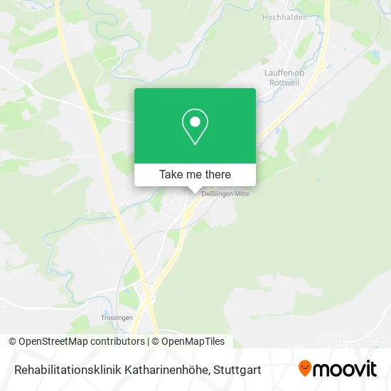 Карта Rehabilitationsklinik Katharinenhöhe