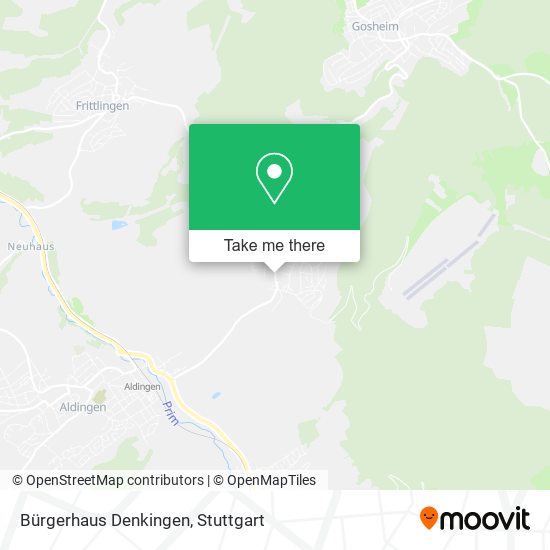 Bürgerhaus Denkingen map