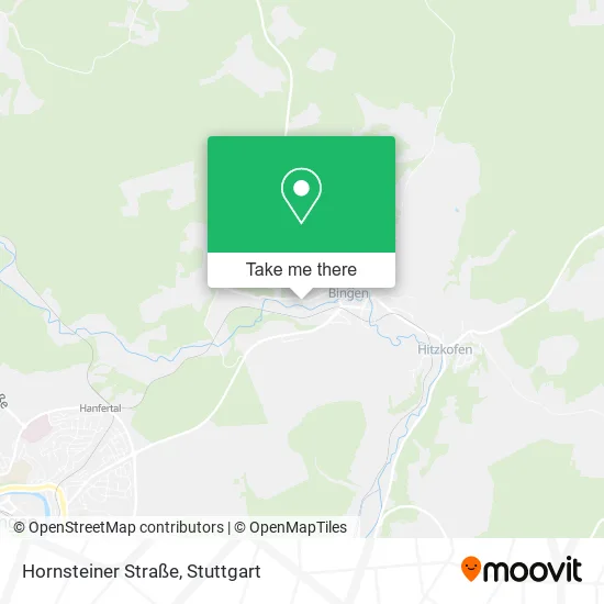 Карта Hornsteiner Straße