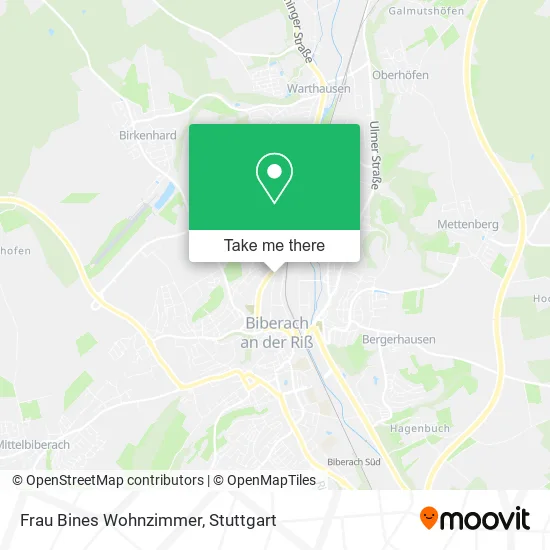 Карта Frau Bines Wohnzimmer