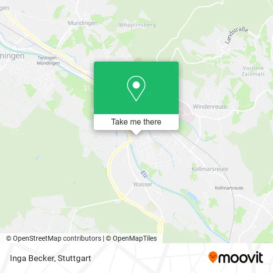 Карта Inga Becker
