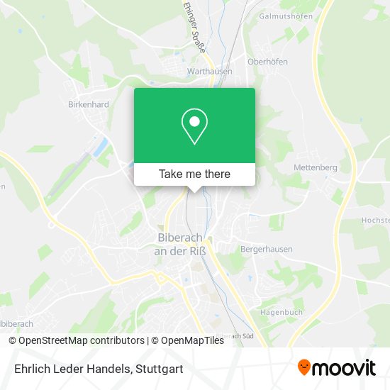 Ehrlich Leder Handels map