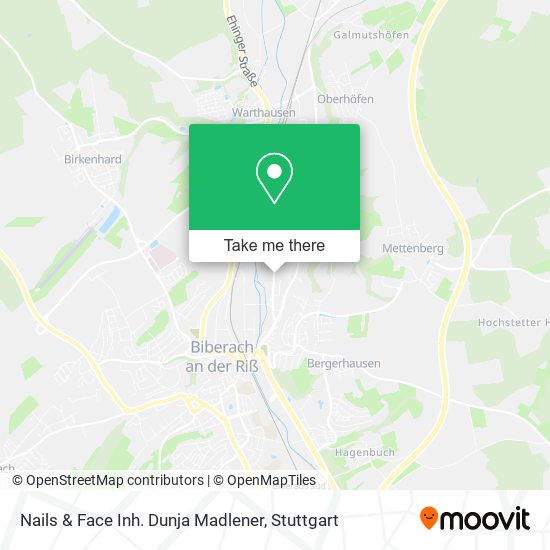 Nails & Face Inh. Dunja Madlener map