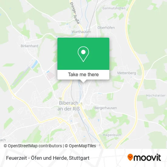 Feuerzeit - Öfen und Herde map