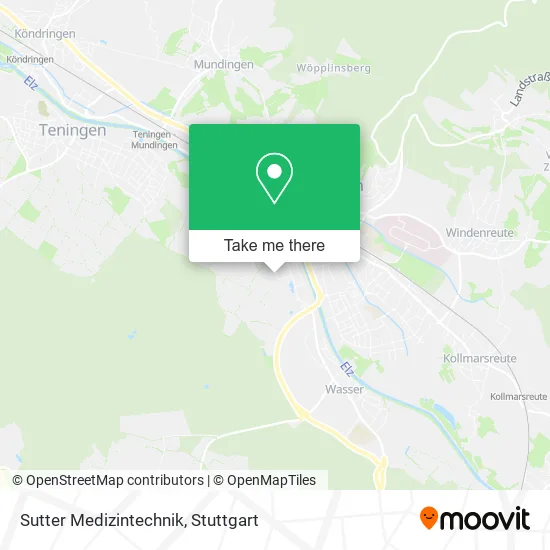 Sutter Medizintechnik map