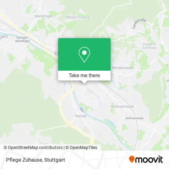 Карта Pflege Zuhause