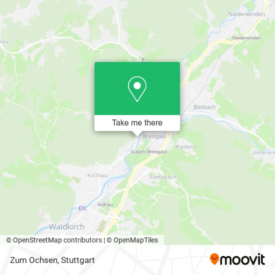 Карта Zum Ochsen