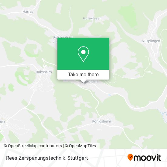 Rees Zerspanungstechnik map