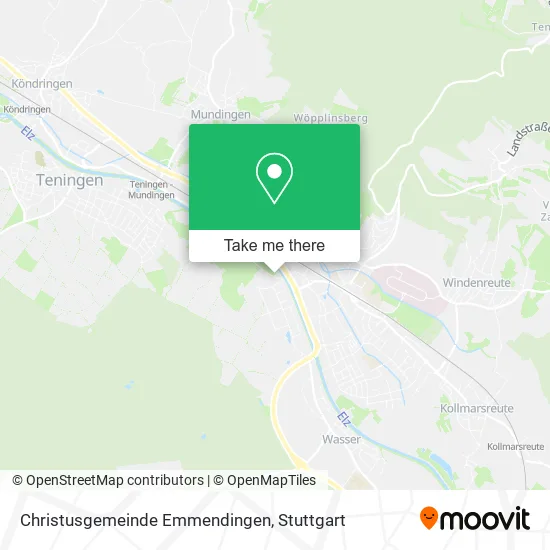 Карта Christusgemeinde Emmendingen
