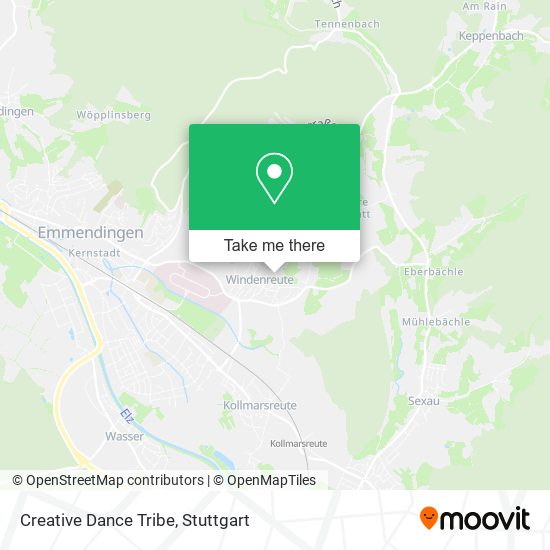 Карта Creative Dance Tribe