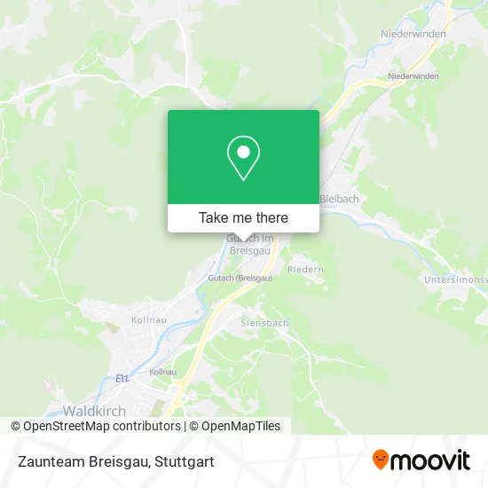Карта Zaunteam Breisgau
