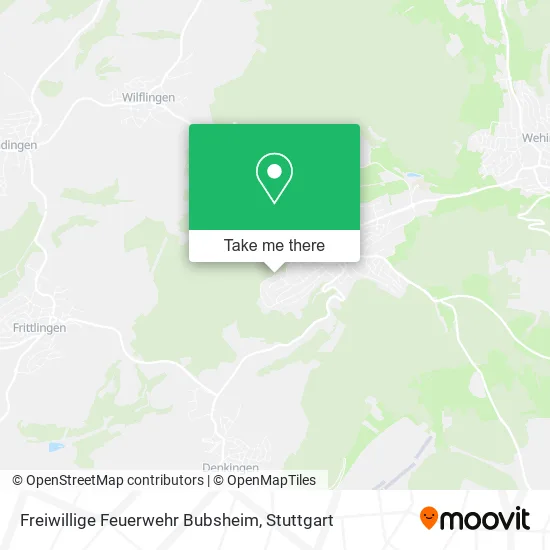 Карта Freiwillige Feuerwehr Bubsheim