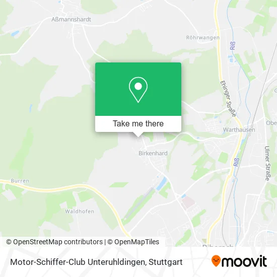 Карта Motor-Schiffer-Club Unteruhldingen