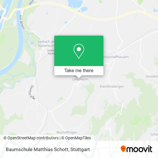 Baumschule Matthias Schott map
