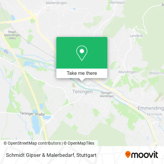 Карта Schmidt Gipser & Malerbedarf