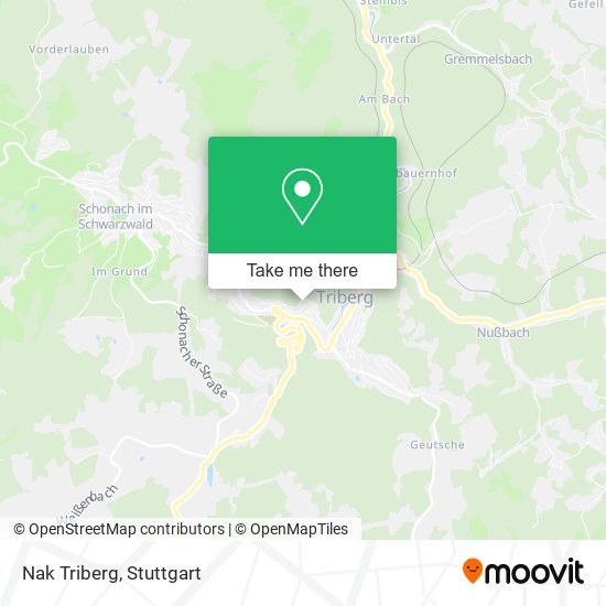Карта Nak Triberg