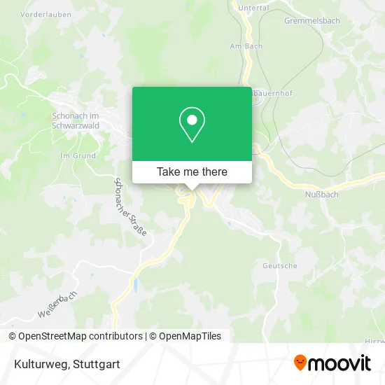 Карта Kulturweg