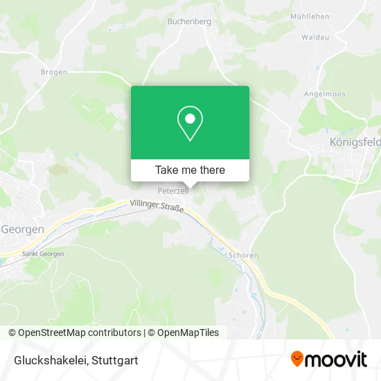 Карта Gluckshakelei