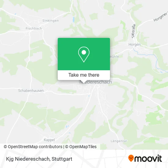 Карта Kjg Niedereschach