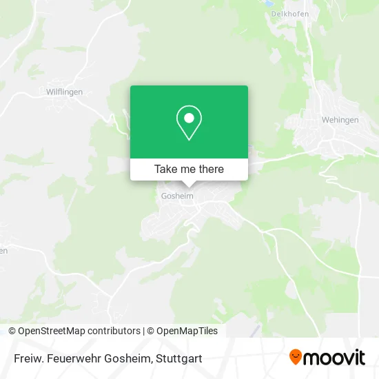 Карта Freiw. Feuerwehr Gosheim