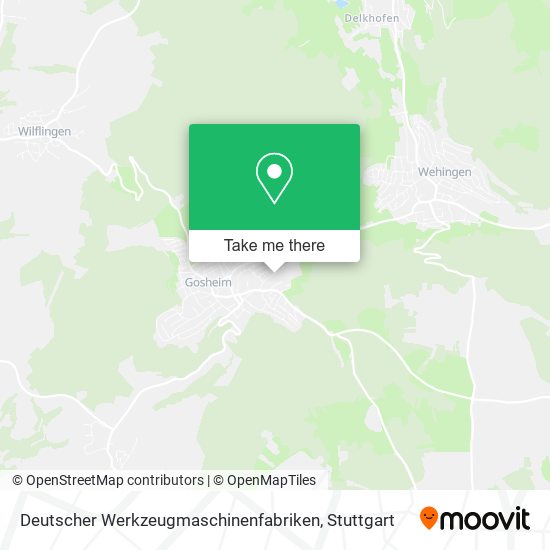 Deutscher Werkzeugmaschinenfabriken map